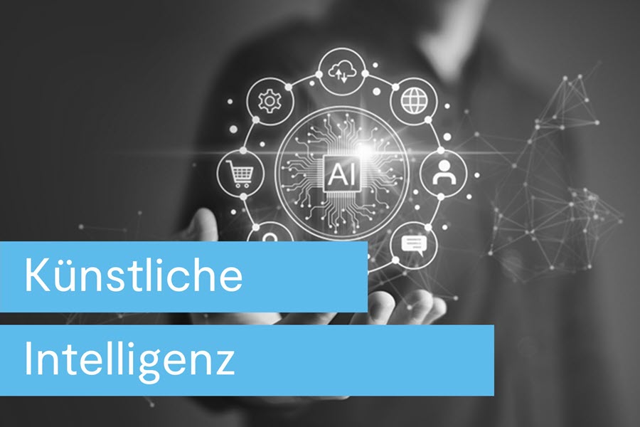 Künstliche-Intelligenz-Fokus-grau